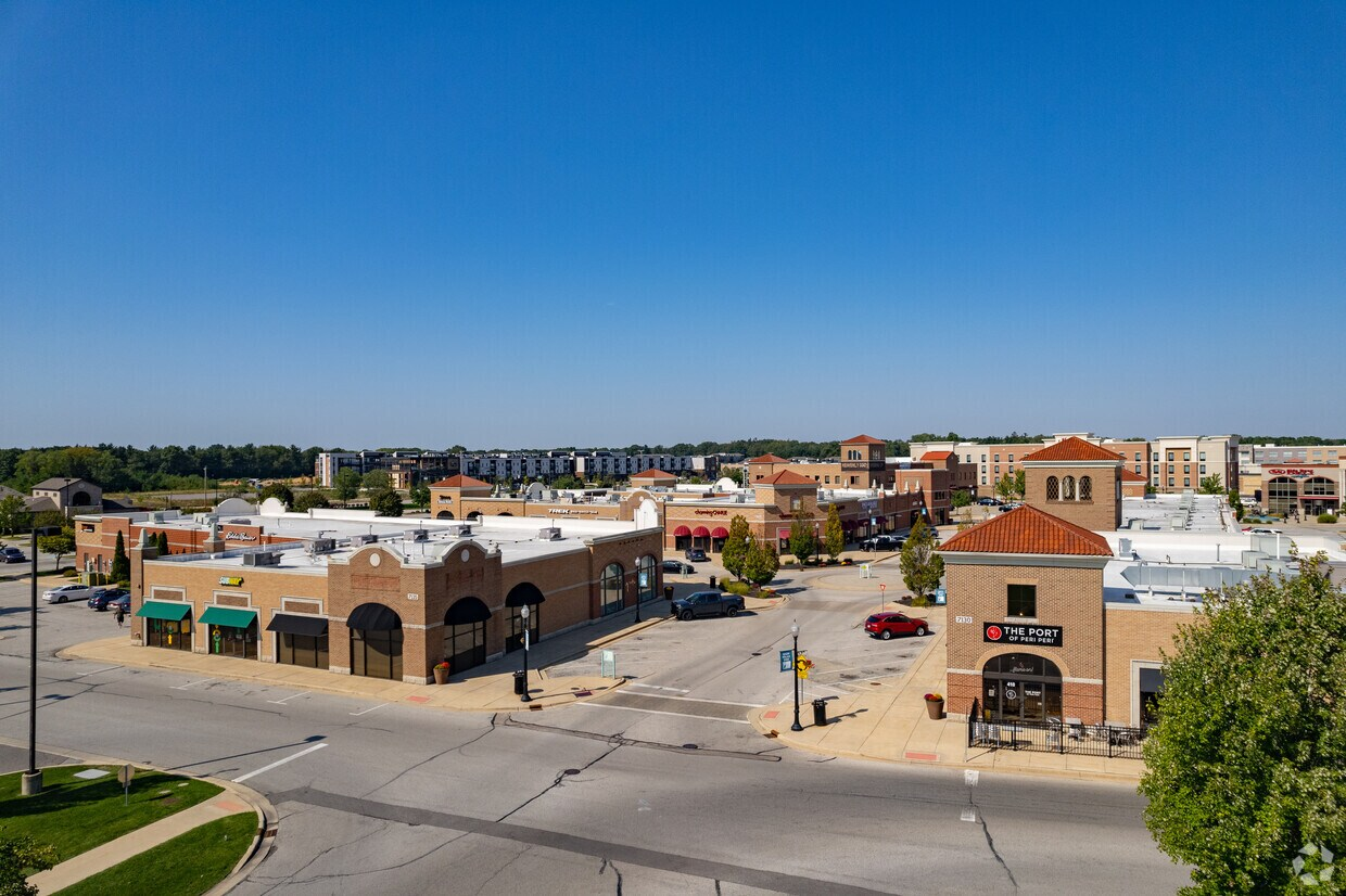 Local-character photograph of the Granger commercial corridor in Granger, Indiana — service area for Phantom Technology Solutions managed IT.