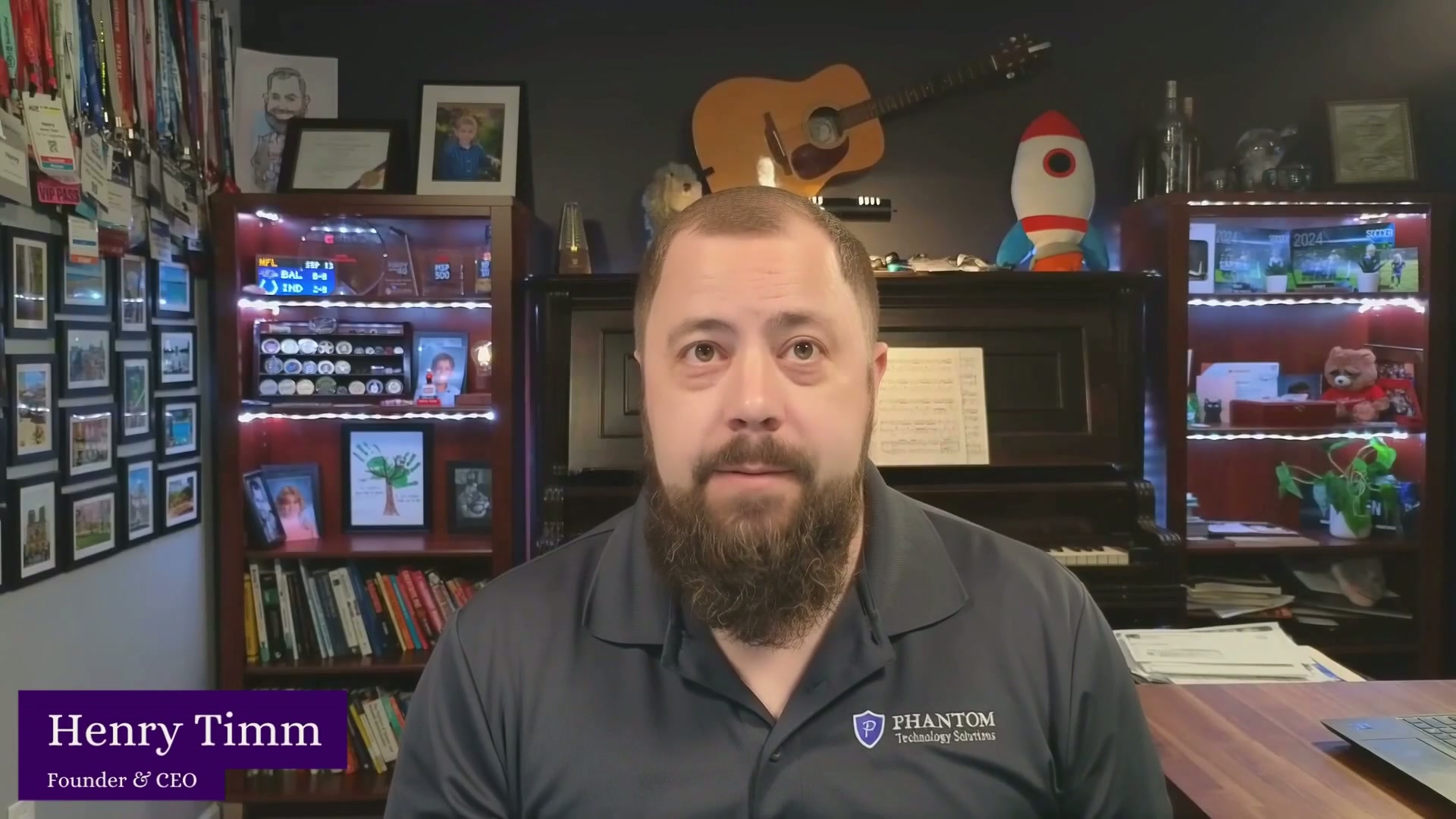 Henry Timm, founder of Phantom Technology Solutions, introduces the Guardian managed IT approach for Indiana and Michigan businesses.