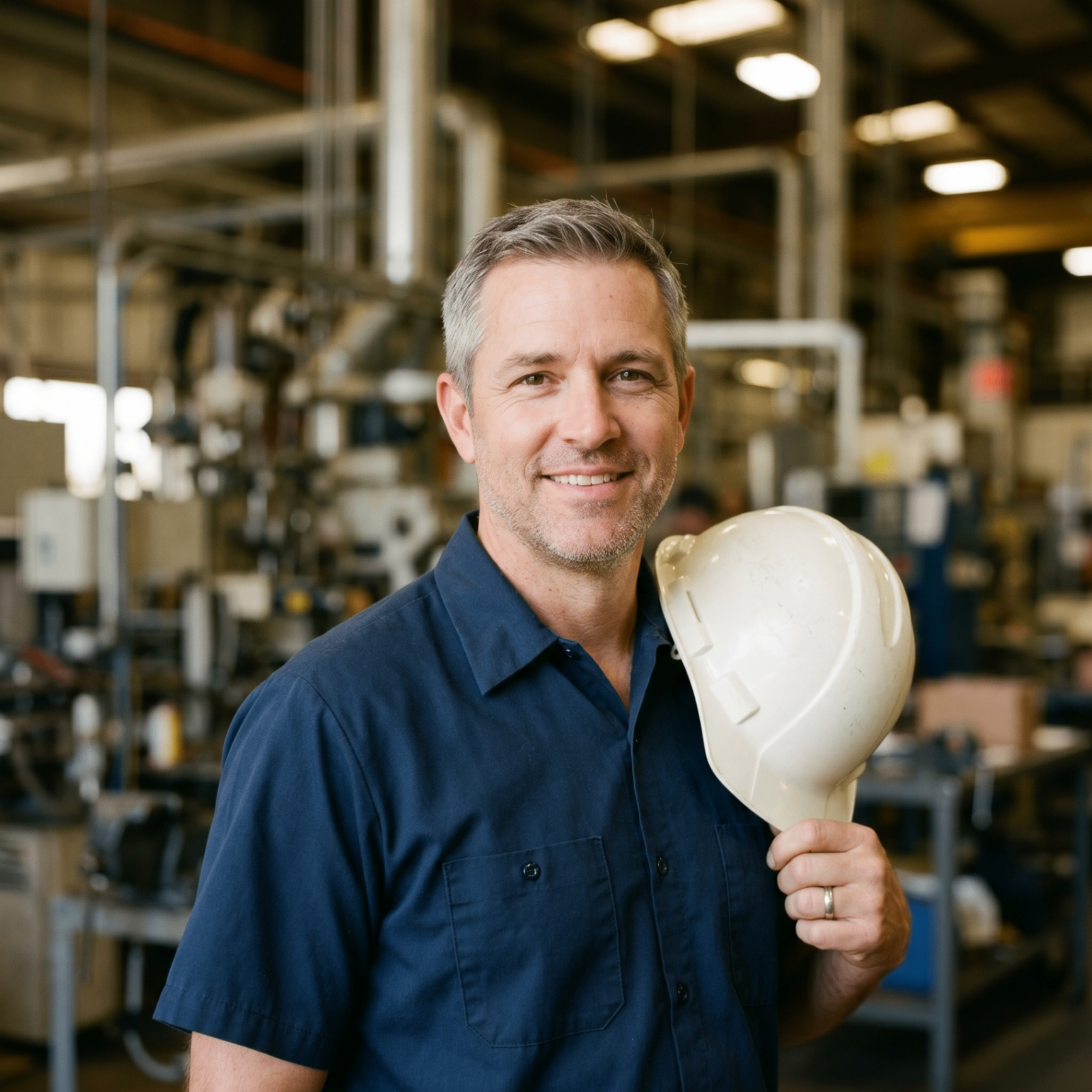 Manufacturing Company representative portrait